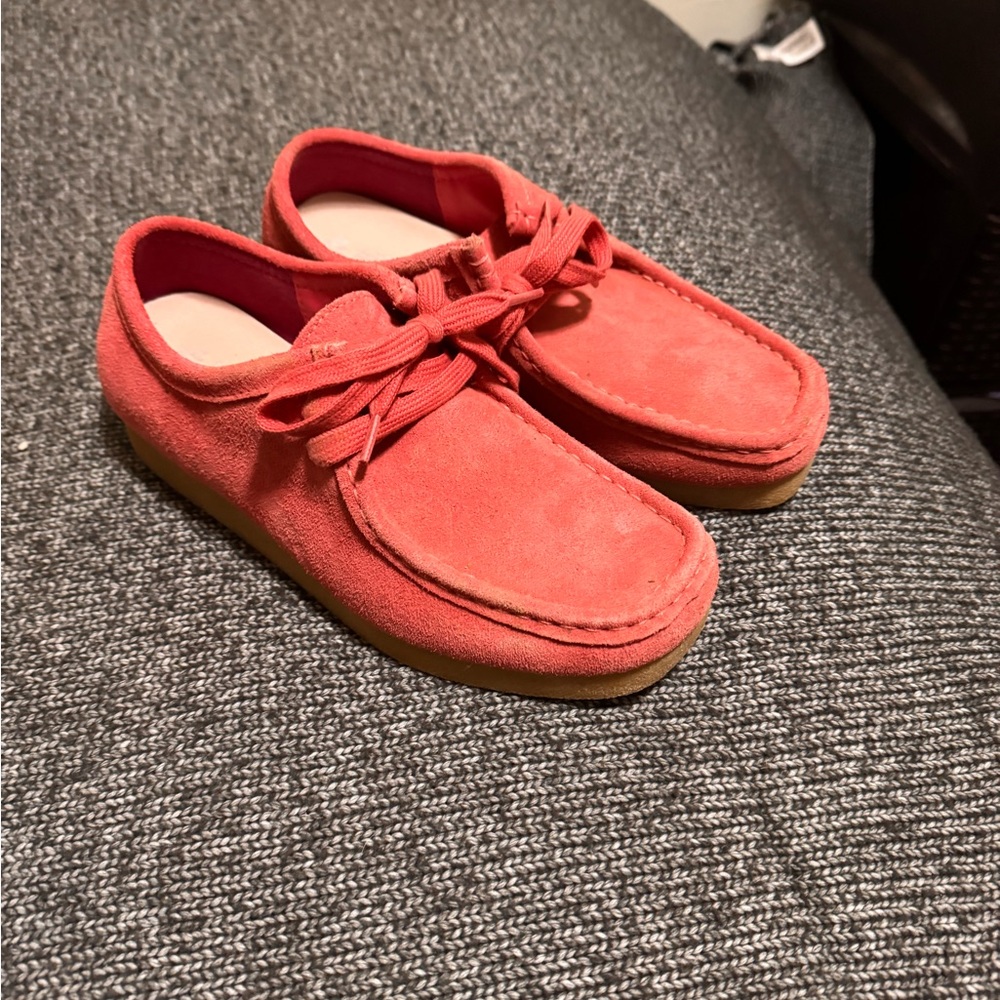 Y/Project Red Suede Moccasins